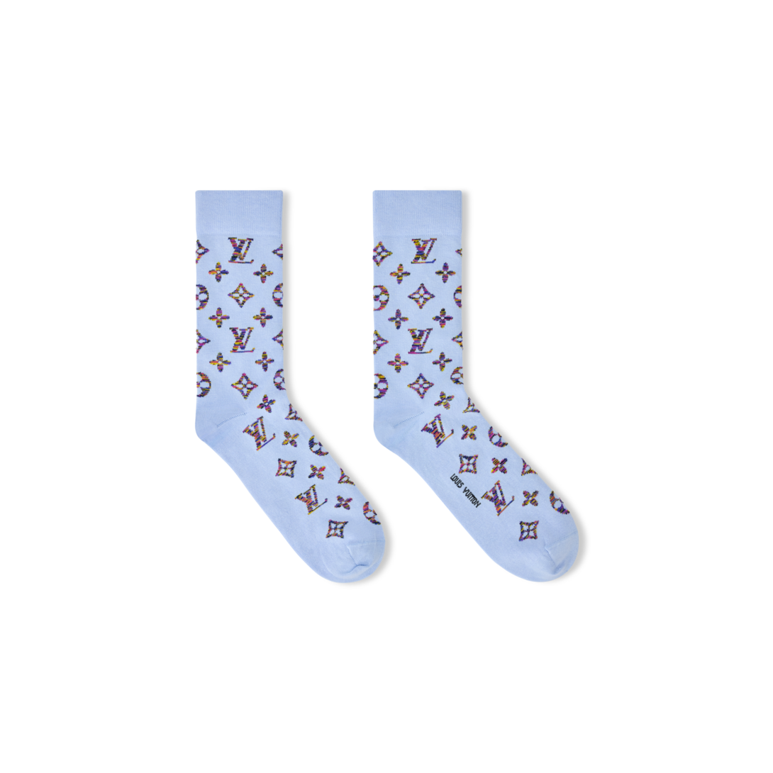 Colorful Monogram Socks S00 - Men - Accessories | LOUIS VUITTON ®
